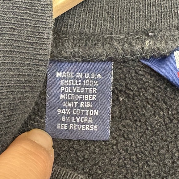 Vintage 90s Polo Sport Ralph Lauren Men's Green Black Polartec Jacket Sz L USA - Picture 3 of 15